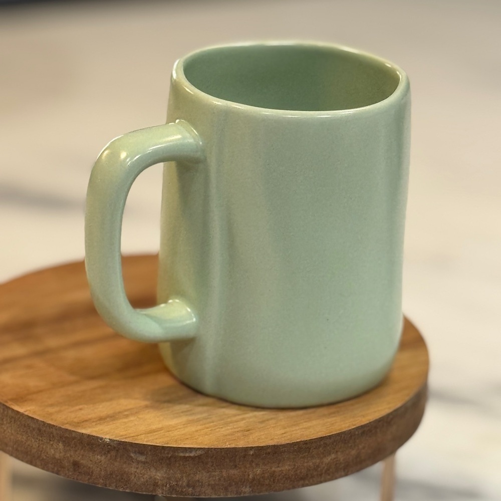 Rae Dunn Mug MOM TO BE Artisian Collection Green Pregnant Coffee Tea - Picture 3 of 5